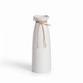 Luma White Ceramic Vase - CV04