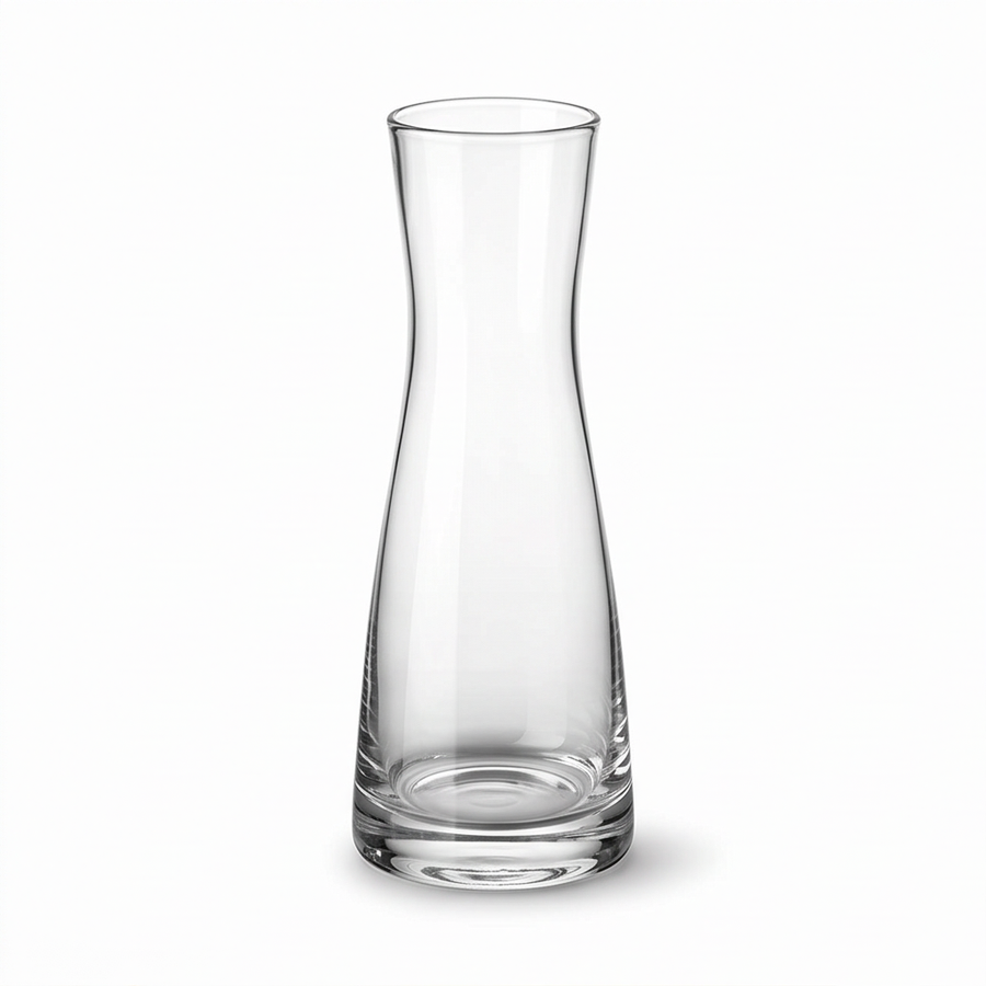 Tall Clear Glass Vase - GV14