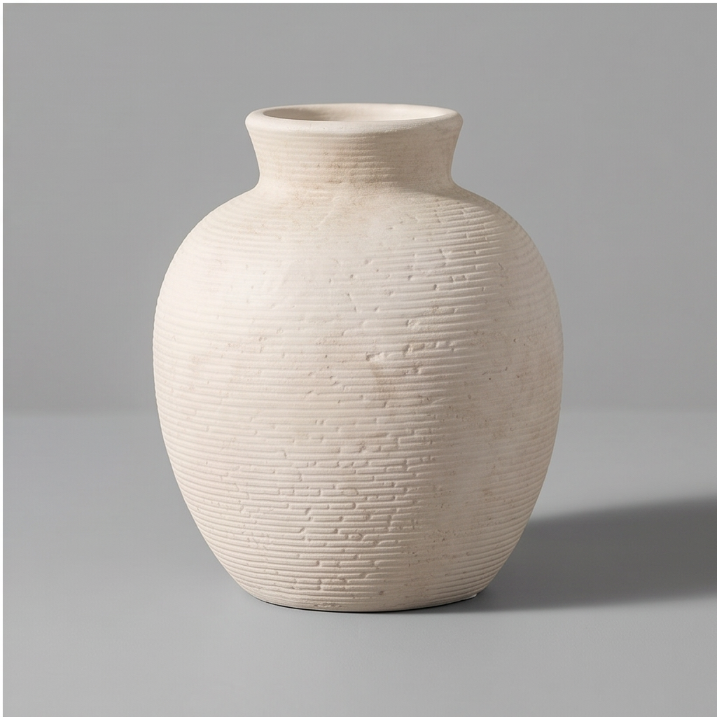 Rustic Arc Ceramic Vase - CV02