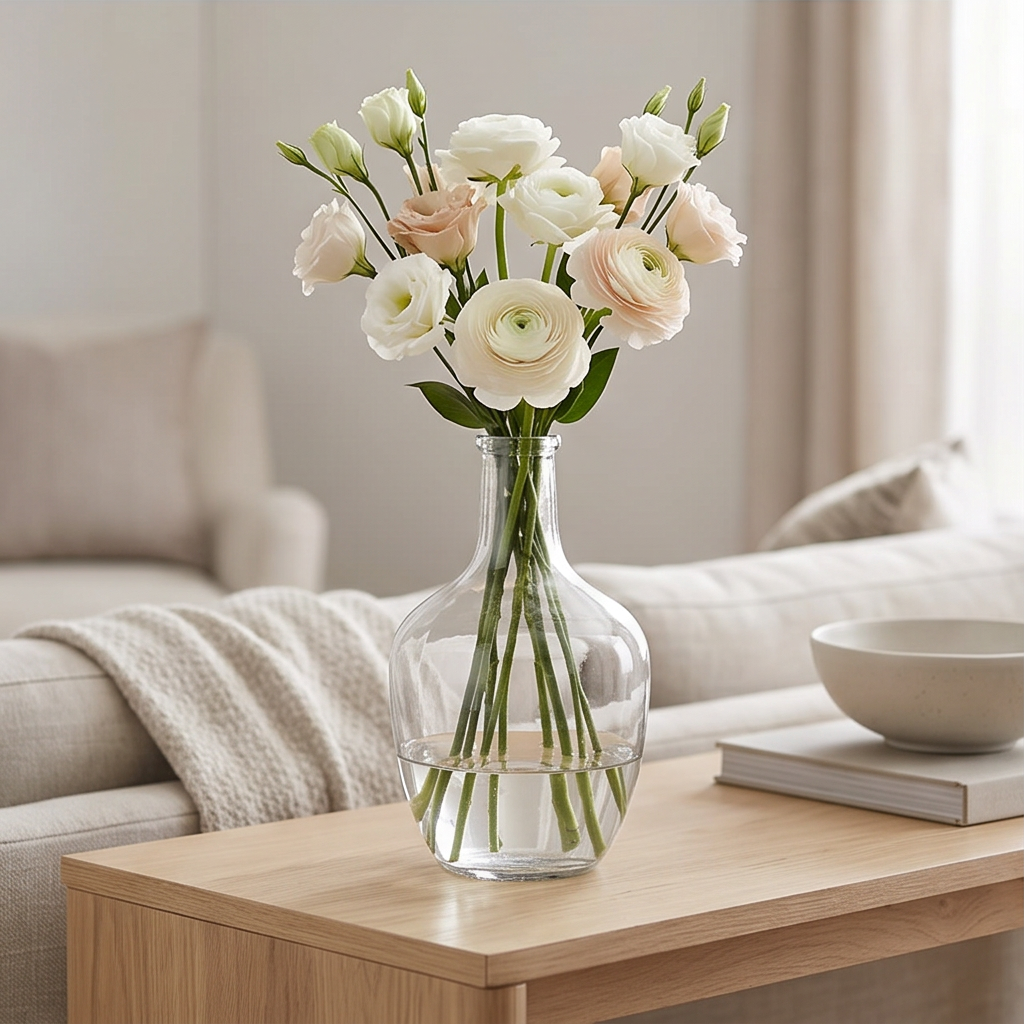 Bubble Jug Glass Vase - GV15